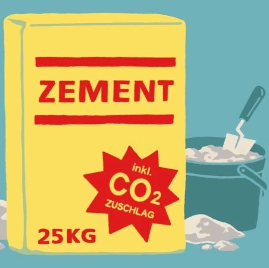 Das Lamm – Zementhersteller verrechnen den Betonwerken einen CO2-Zuschlag: für nichts.
